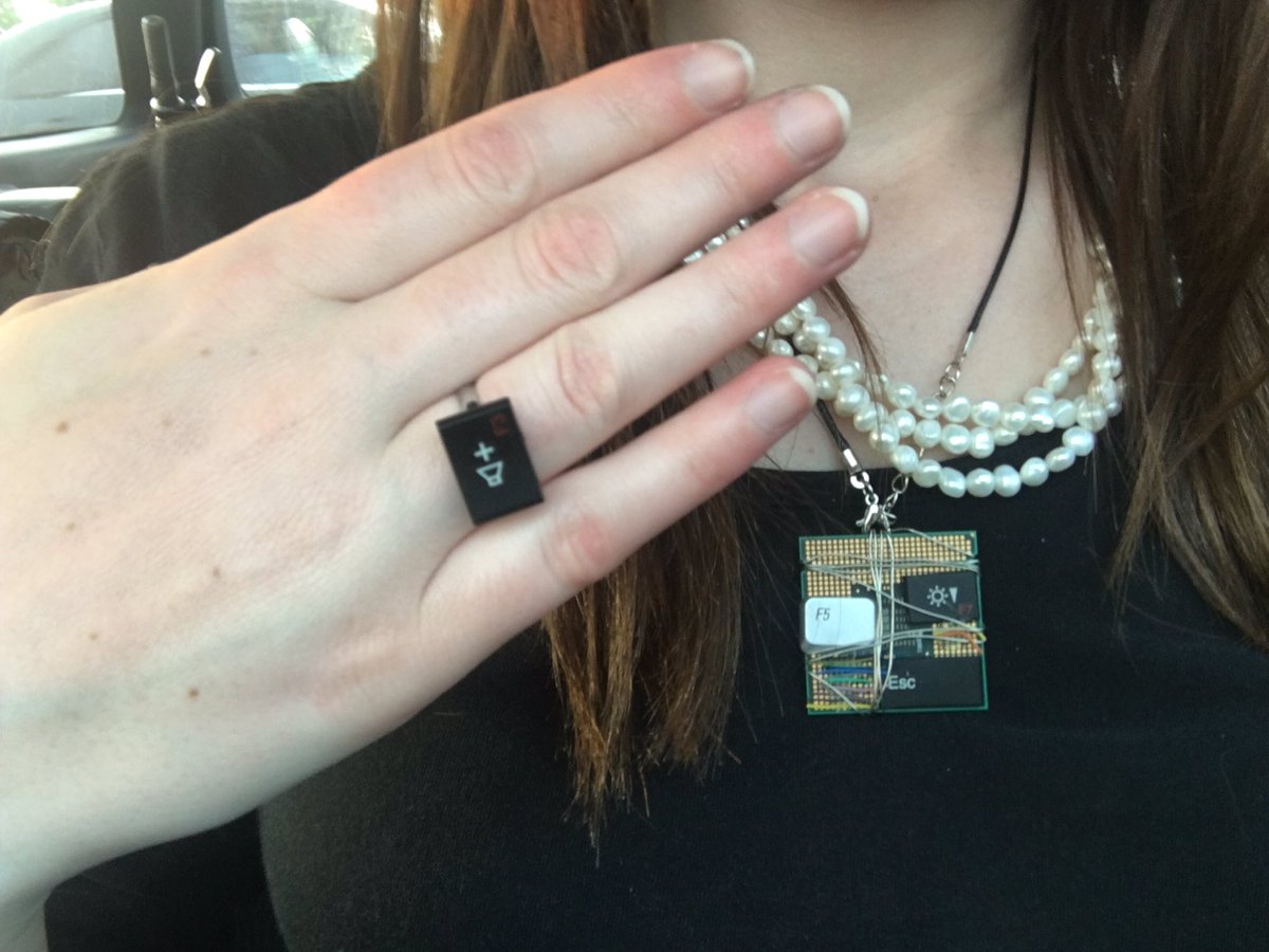 The <a href="/BeerCityCode/">Beer City Code</a> diversity mixer was awesome, thanks for the jewelry making station ⌨️ RIP to the keyboard that donated itself to the cause #BCCGR