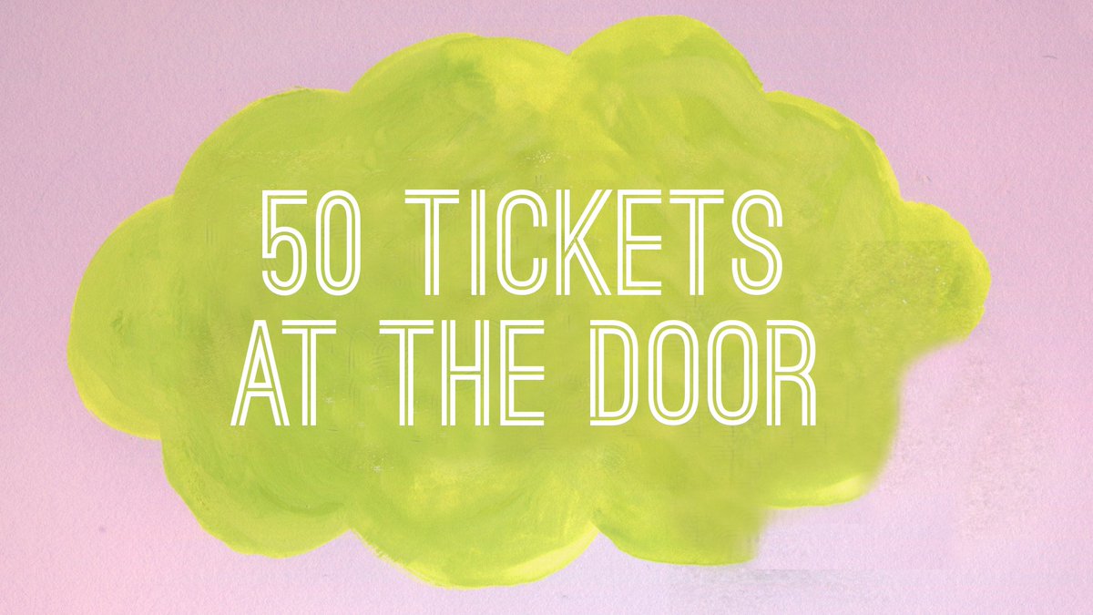 📢LISTEN UP LAST MINUTE LONDON 📢

There will be 50 tickets at the door for $30 starting at 8pm. First come, first serve which means there will be no holds. 

See you tonight #ldnont!