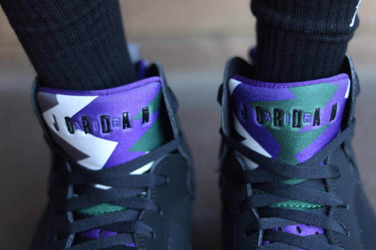 jordan retro 7 black field purple