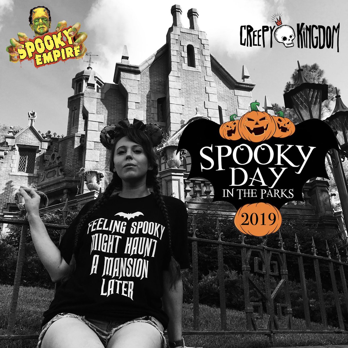 CreepyKingdom's tweet photo. We are excited to announce that once again we are partnering with @SpookyEmpire to you @SpookyDayOrl 2019!  A spooky and creepy meet up at the Magic Kingdom in Walt Disney World on September 7, 2019!  RSVP on the FB event page for the latest info: https://t.co/omfSCaYC4t https://t.co/bk1QfjqHMV