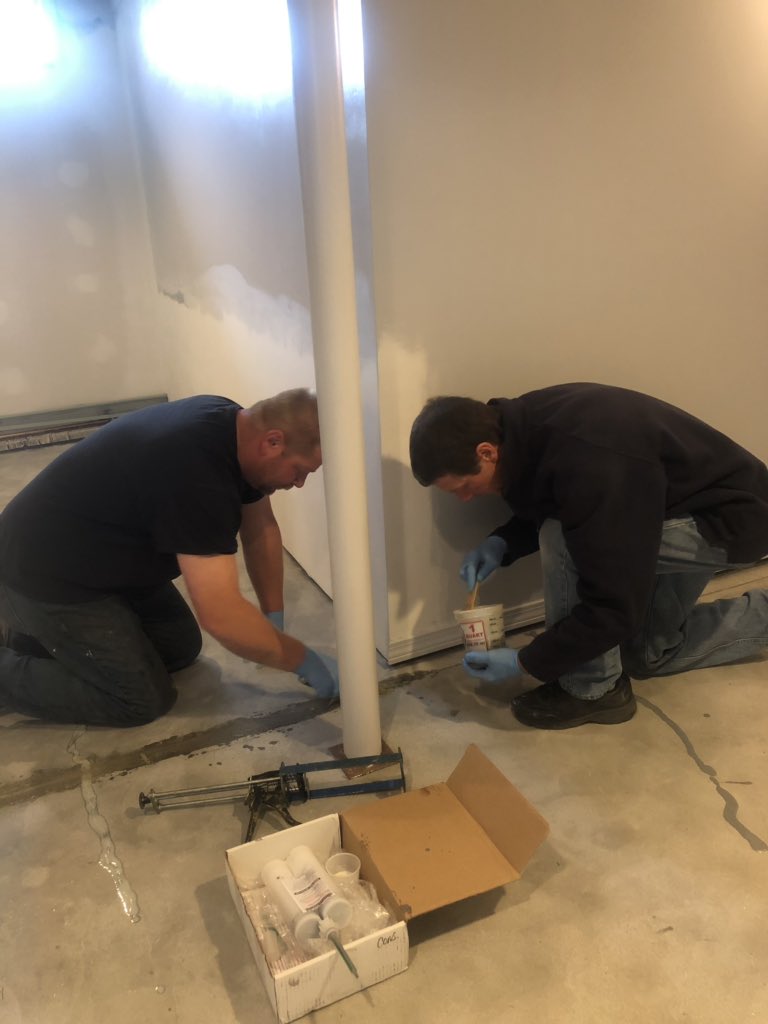 CreteExpert's tweet image. Fixed some cracks in this concrete floor this morning. Used my RadonSeal DIY crack repair kit. Watch me use it here: youtu.be/J21TImyZL98 #crackrepairkit #howtofixcracksinconcrete #diy #fixcracks #radonseal #everythingaboutconcrete #mikedayconcrete