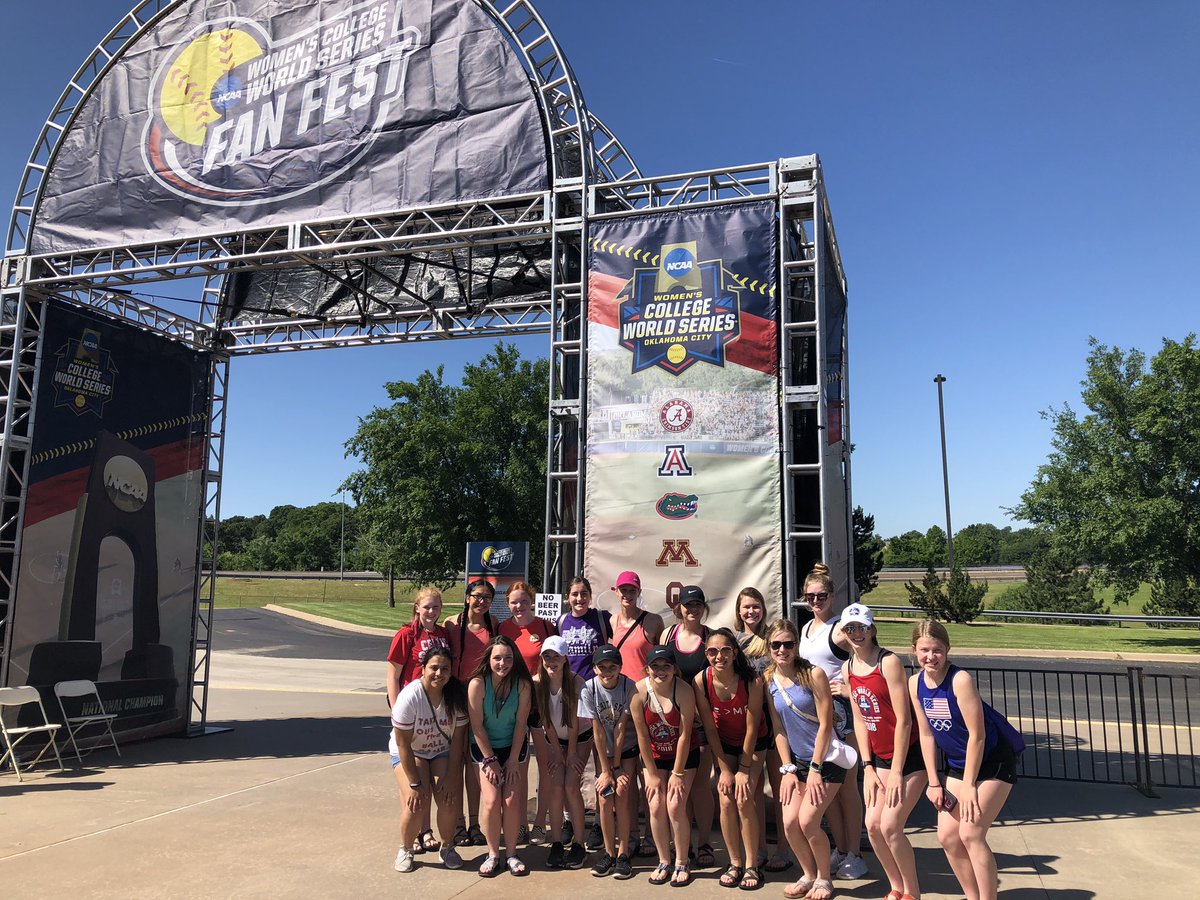 TC Softball reppin’ in OKC again at the ncaa women’s world series