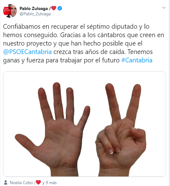 _Lin_cantabria's tweet photo. Feliz por haber conseguido el trofeo de la galleta o lo que es lo mismo, los peores resultados de Gorostiaga en el mejor año del PP. https://t.co/rXfA7GQhvw