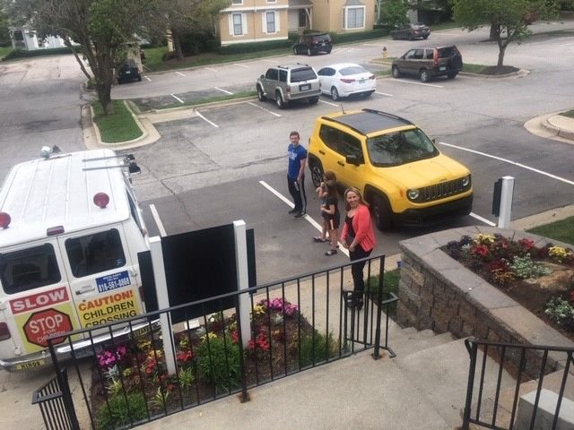 A great way to kick off #summer with some Frosty Treats Ice Cream Truck! #LiveAtHP #icecream