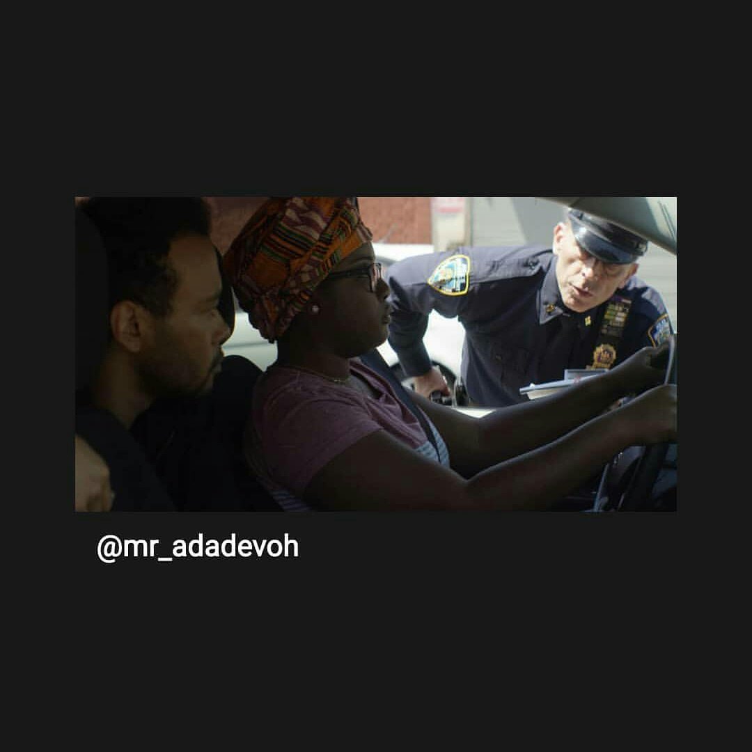I'm about to lay the law down down in the movie."Goldfin." Thank you to Amber and Alvin of "Mission Based Projects" for  picking me for the role of police officer. Great cast and crew.Holla to Bushwick Brooklyn!!! #actor #actorslife #oncamera #onset #bushwickbrooklyn ❤❤🎬🎥