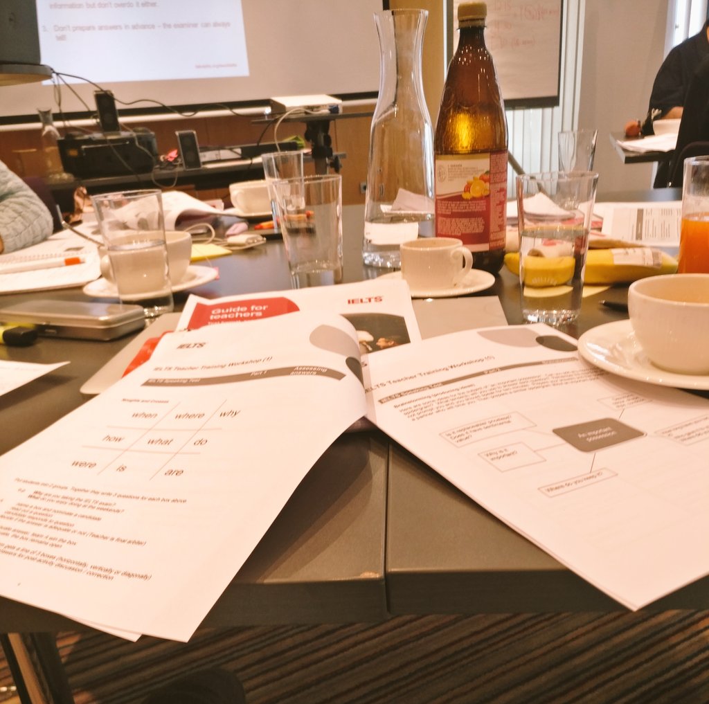 PoetscherDaniel's tweet photo. Getting so much input and so many great ideas for my classroom at another excellent workshop!
#IELTS #workshop https://t.co/ZjjCmABDX4