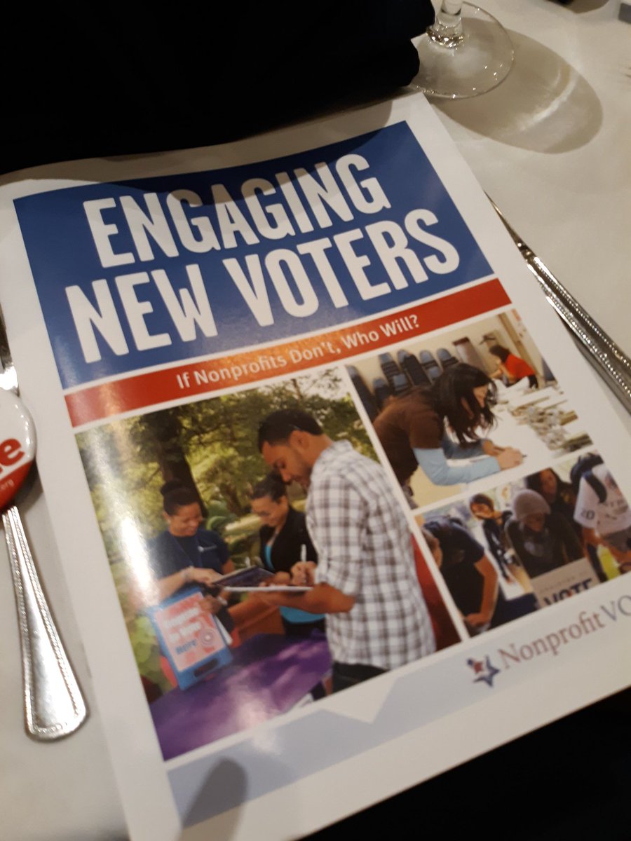 GoodwillCapHill's tweet photo. We're at the National Press Club for the release of @NpVOTE Engaging New Voters report #ENV https://t.co/Uy4OVw8ImS