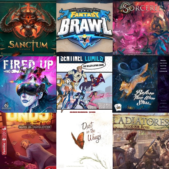 helenaplaysgame's tweet photo. This is what I'm looking forward to seeing in #ukge2019!! 

What are your picks? https://t.co/tBvZAIP6KQ