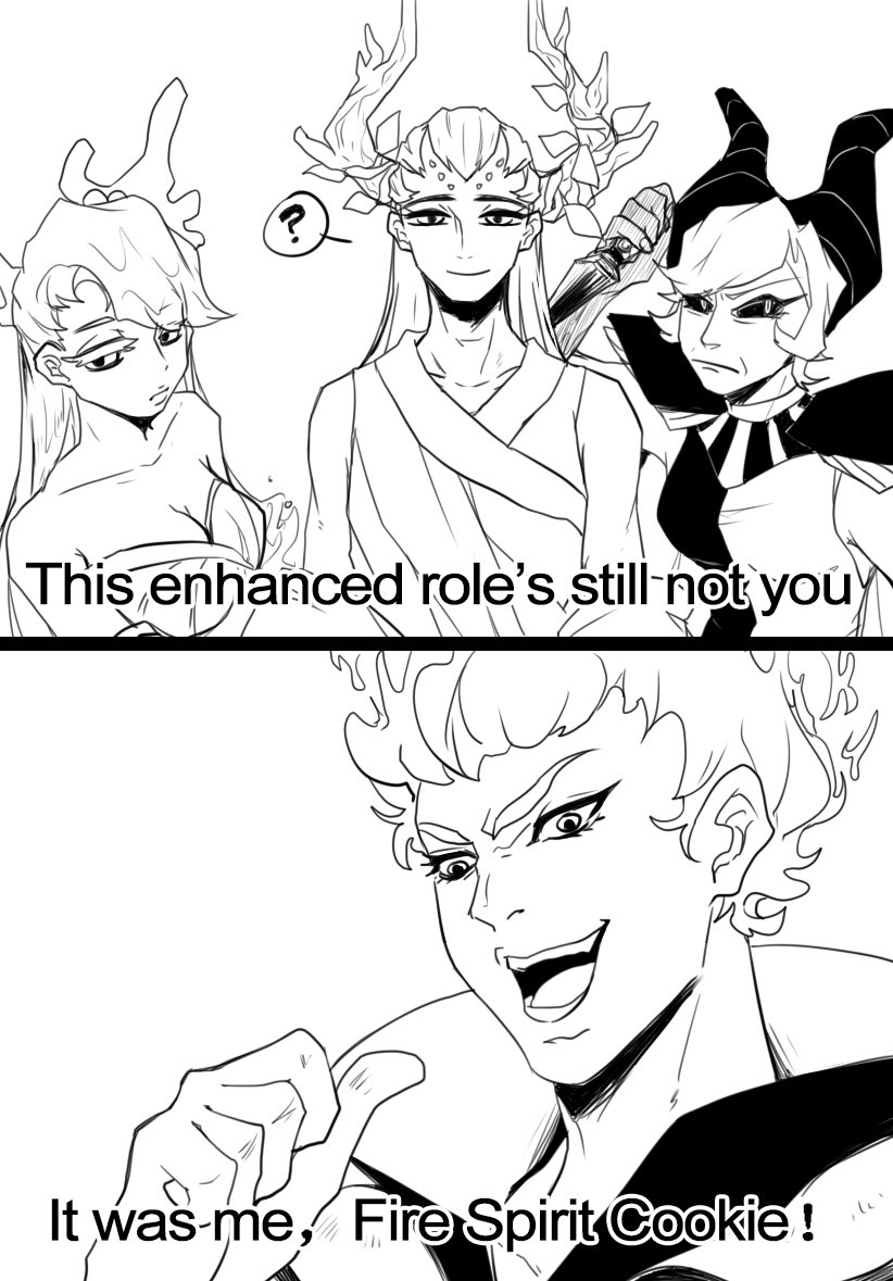 Som_sir's tweet photo. #쿠키런  #クッキーラン #CookieRun 
It was me, Fire Spirit Cookie! https://t.co/RPPSuFVaUU