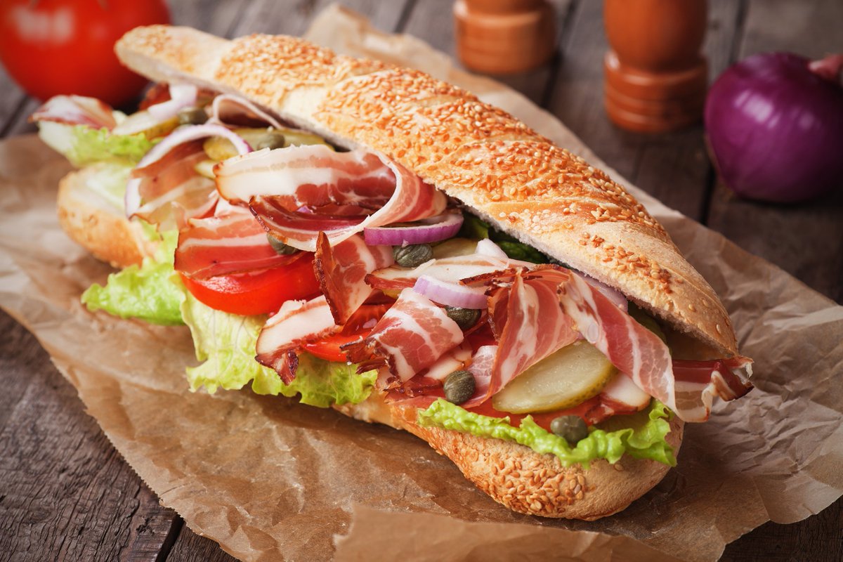 The kind of #sandwich which will bring me over the day - and you? #ThursdayThoughts