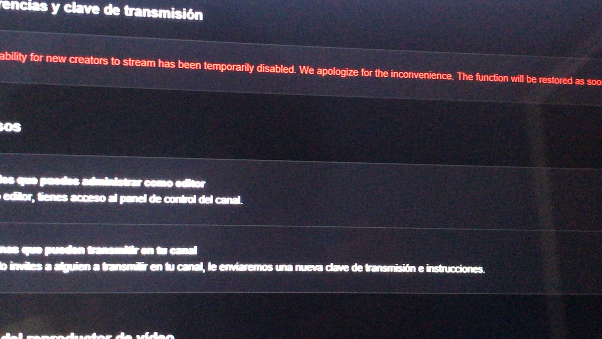 Toro_spl's tweet image. Can’t stream on twitch, only in fb : ( .