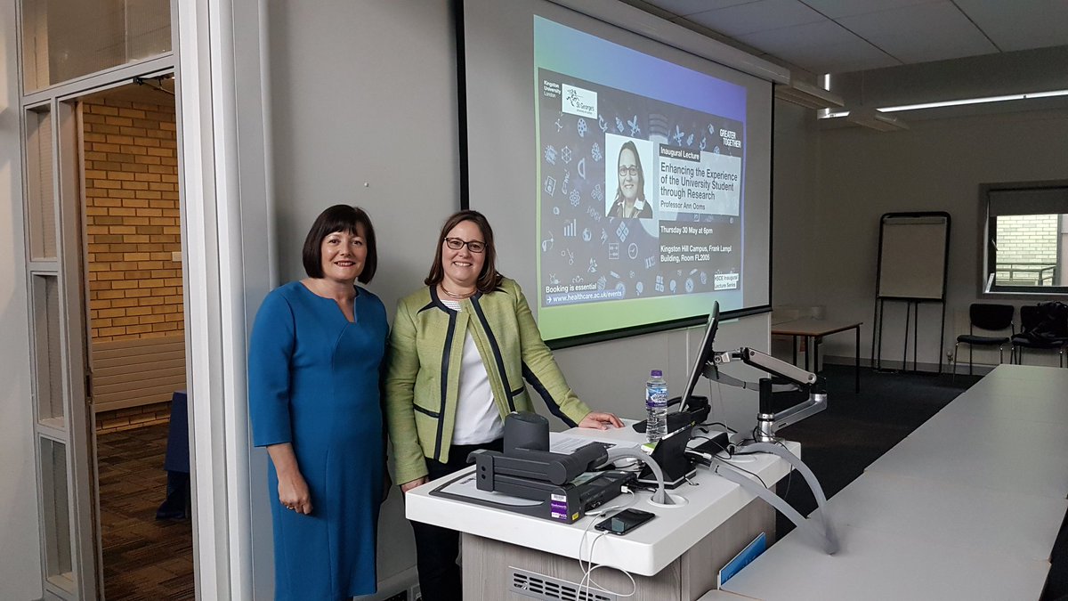 KUHSSCE's tweet photo. Inaugural lecture by Professor Ann Ooms this evening at #kustgeorges. We are getting ready to celebrate an amazing achievement. Come to the Frank Lampl building at 5.30 for a 6pm start with introduction by the Head of School of Nursing @JuliaGale12 https://t.co/DnMZECMAq4