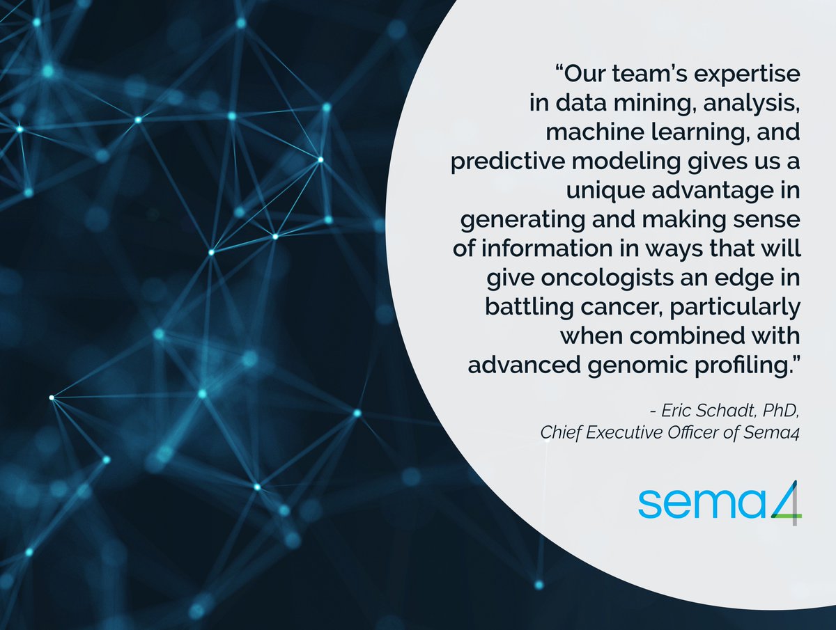 Just announced: <a href="/Sema4/">Sema4</a> launches new genomic testing and digital tools to help oncologists deliver on the promise of #precisionmedicine, with demos available at #ASCO19, booth 7140. Read more: businesswire.com/news/home/2019…