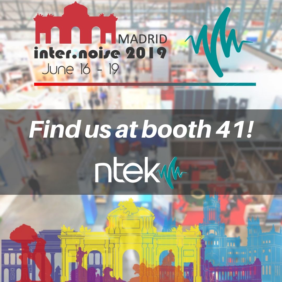 AcousticsNtek's tweet photo. #Fortyone. Why this hashtag? It's the number of @AcousticsNtek booth at #Internoise 2019 in Madrid! Come visit us! 

#ntek #Madrid #exhibition #internoise2019 #booth41 #buildingacoustics #acousticsolutions #noiseandvibration https://t.co/Ujai3Brhux