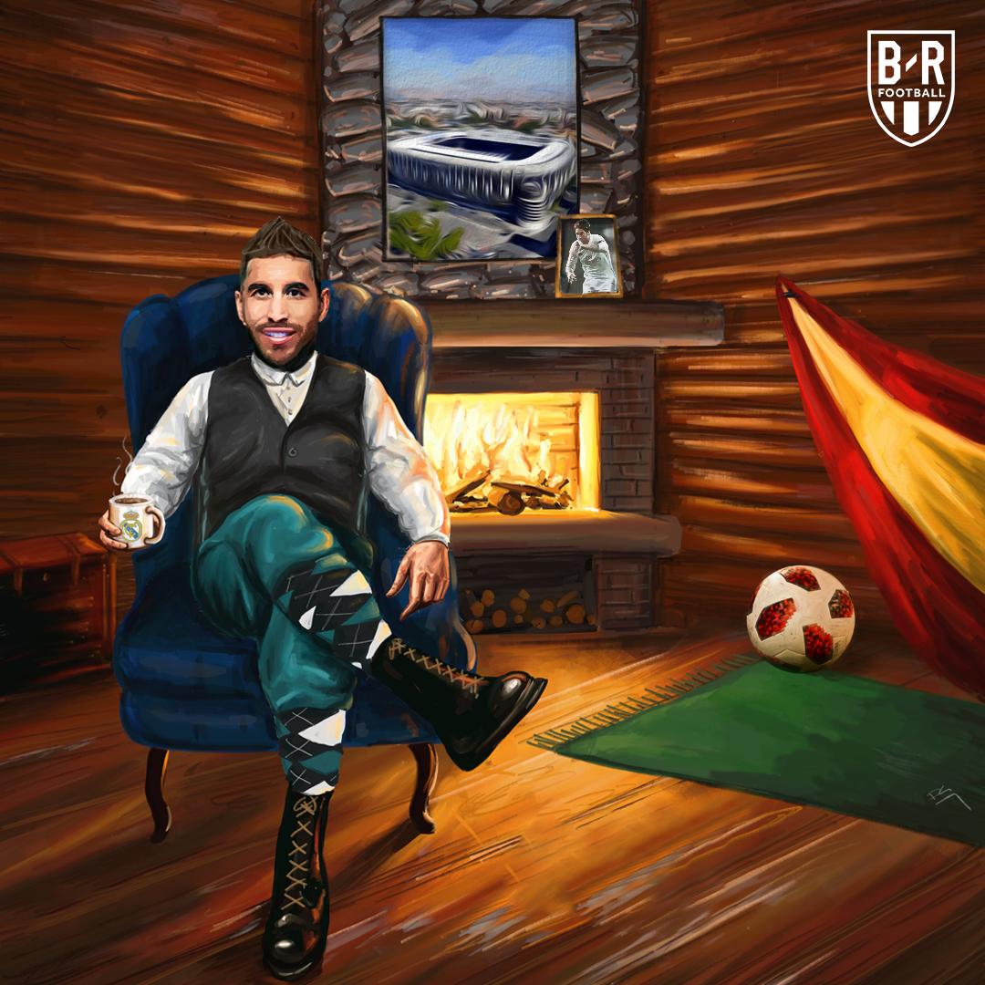 brfootball's tweet photo. Sergio Ramos on his future: "I'm a Madridista, I want to retire here." https://t.co/AYTEG58UYr