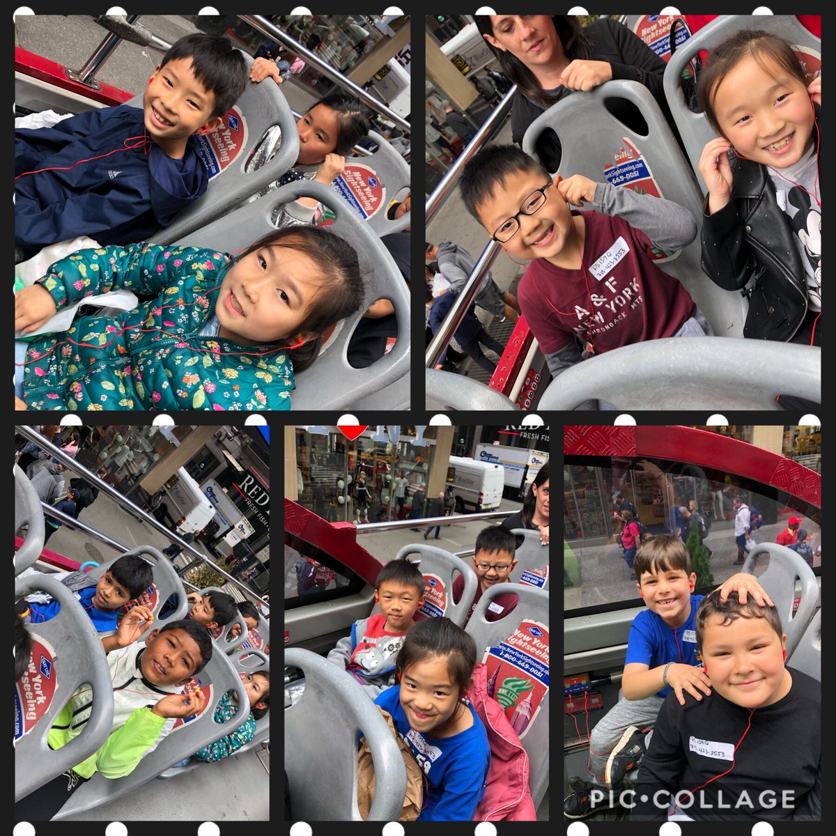 ballasgrace1's tweet photo. 2nd grade is enjoying the day sightseeing in NYC on a double decker bus. We love seeing NYC landmarks that we learned about in person!! A special thank you to our PTA for their generous donation towards this amazing trip! @PS159_Q  @RodriguesPS159 @PS159CheerCoach @ps159q_pta https://t.co/TuPaCDKfpk