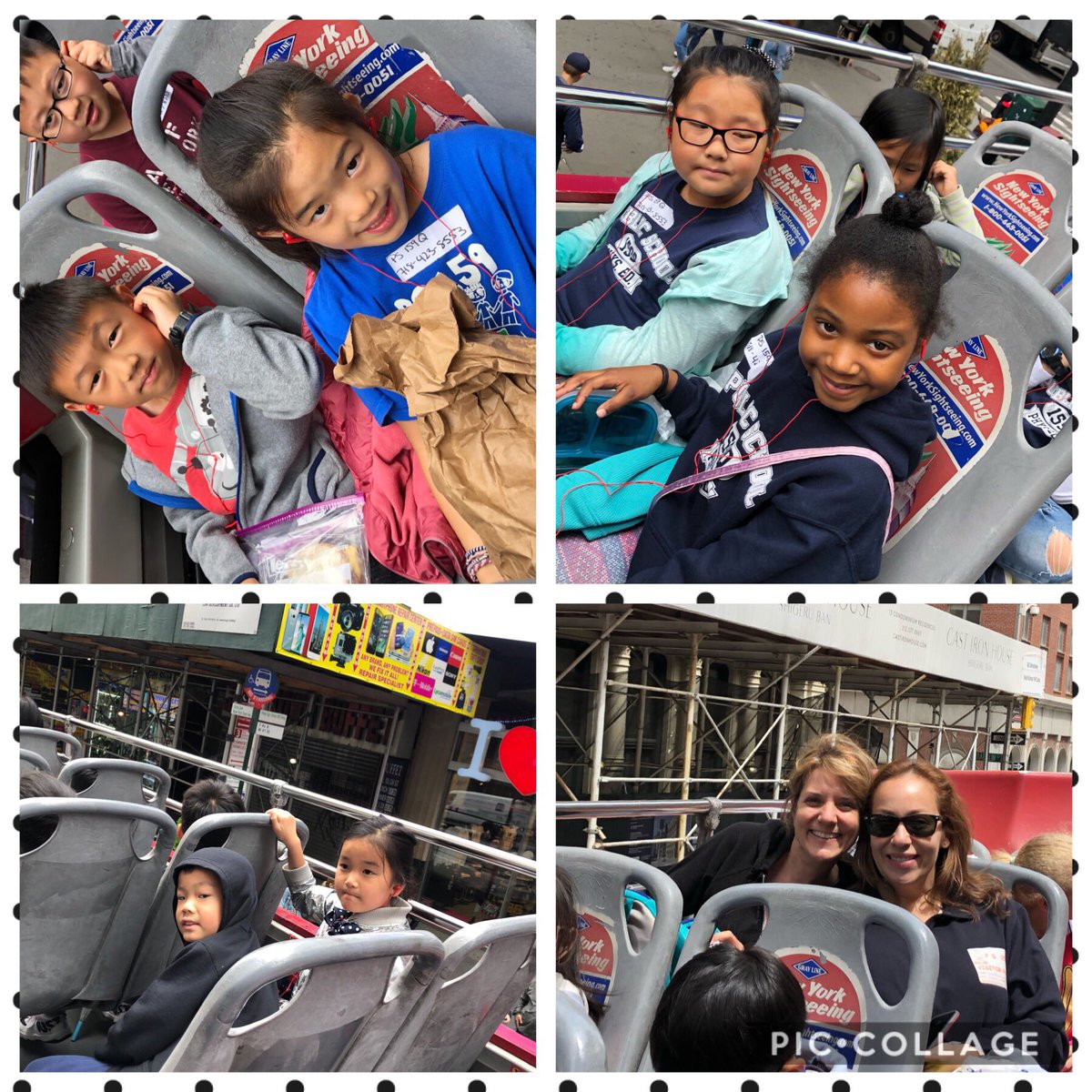 ballasgrace1's tweet photo. 2nd grade is enjoying the day sightseeing in NYC on a double decker bus. We love seeing NYC landmarks that we learned about in person!! A special thank you to our PTA for their generous donation towards this amazing trip! @PS159_Q  @RodriguesPS159 @PS159CheerCoach @ps159q_pta https://t.co/TuPaCDKfpk