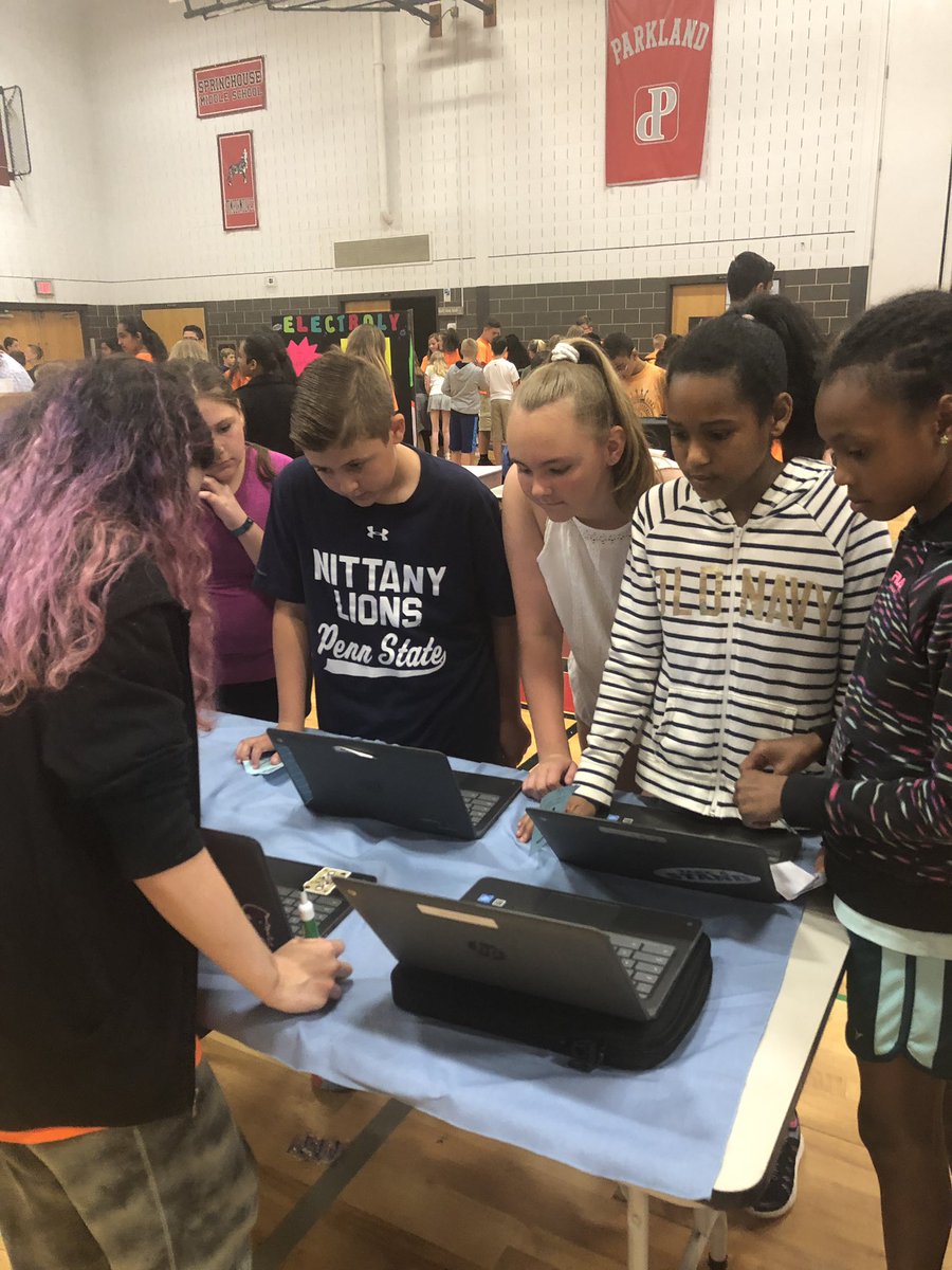 Thank you SMS students and staff for a wonderful experience! <a href="/SpringhouseMS/">Springhouse MS</a> #steammexpo