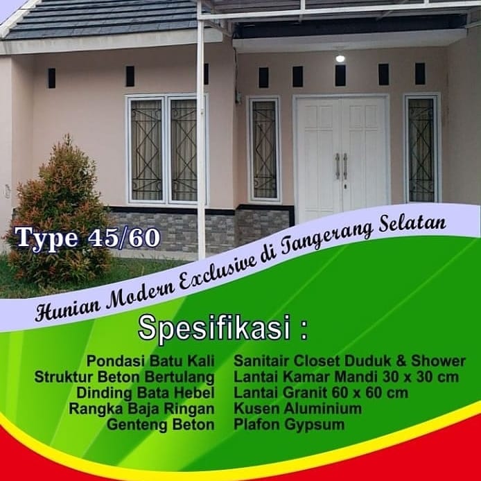 Rumah Ready STOCK Pusat Kota Tangsel : 
Cluster Patria Residence (Grya Asri Serpong) sisa 6 unit dp 10% free biaya2 & Kanopi. Harga 450 luas tanah 60m, Info wa Aja 081290227997
#jualrumah
#properti 
#rumahpamulang
#rumahtangsel
#carirumah
#jualrumahmurah
#jualrumahtangsel
#rumah