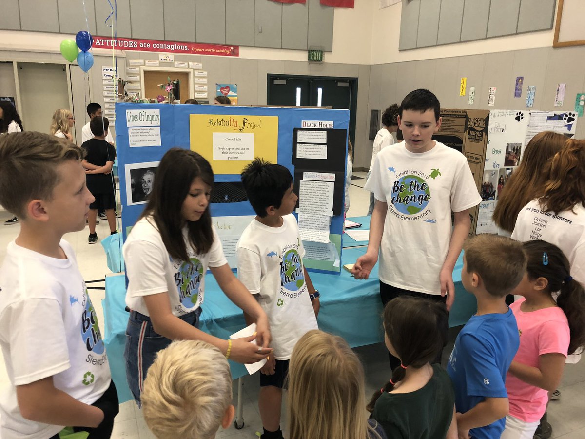 handersoncreate's tweet photo. 6th Grade Exhibition is off to a great start with presentations to kindergarten and 1st grade students. #rusdPROUD @RocklinUSD https://t.co/Wq1xzzzOar