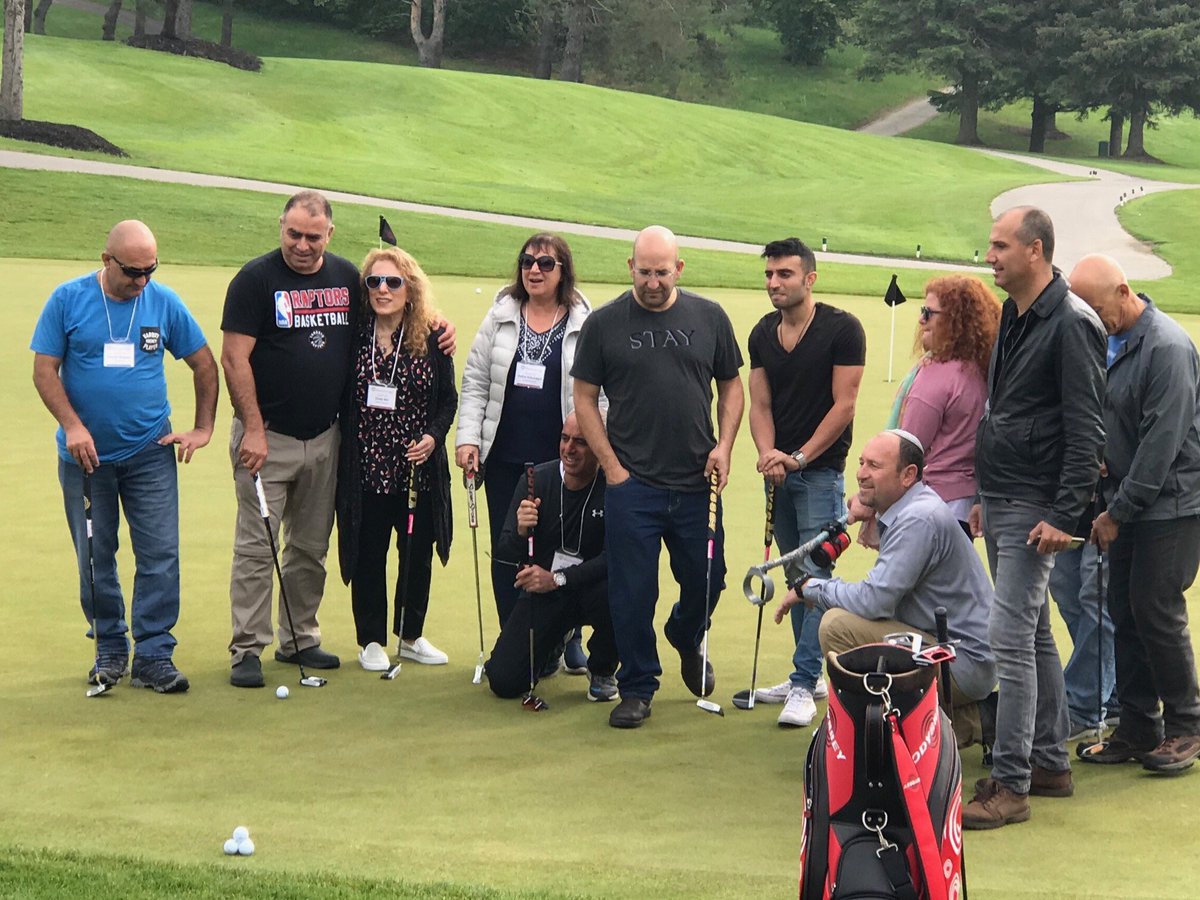 MapleDowns's tweet photo. A pleasure to once again host members of Beit Halochem Canada - Aid to Disabled Veterans of Israel.
Thanks for making us part of your Canadian experience!!
#golf #countryclub #canadian #hospitality #guests #getyourswingon #hitthelinks #mapledownsproud https://t.co/t9f7vcxLwW
