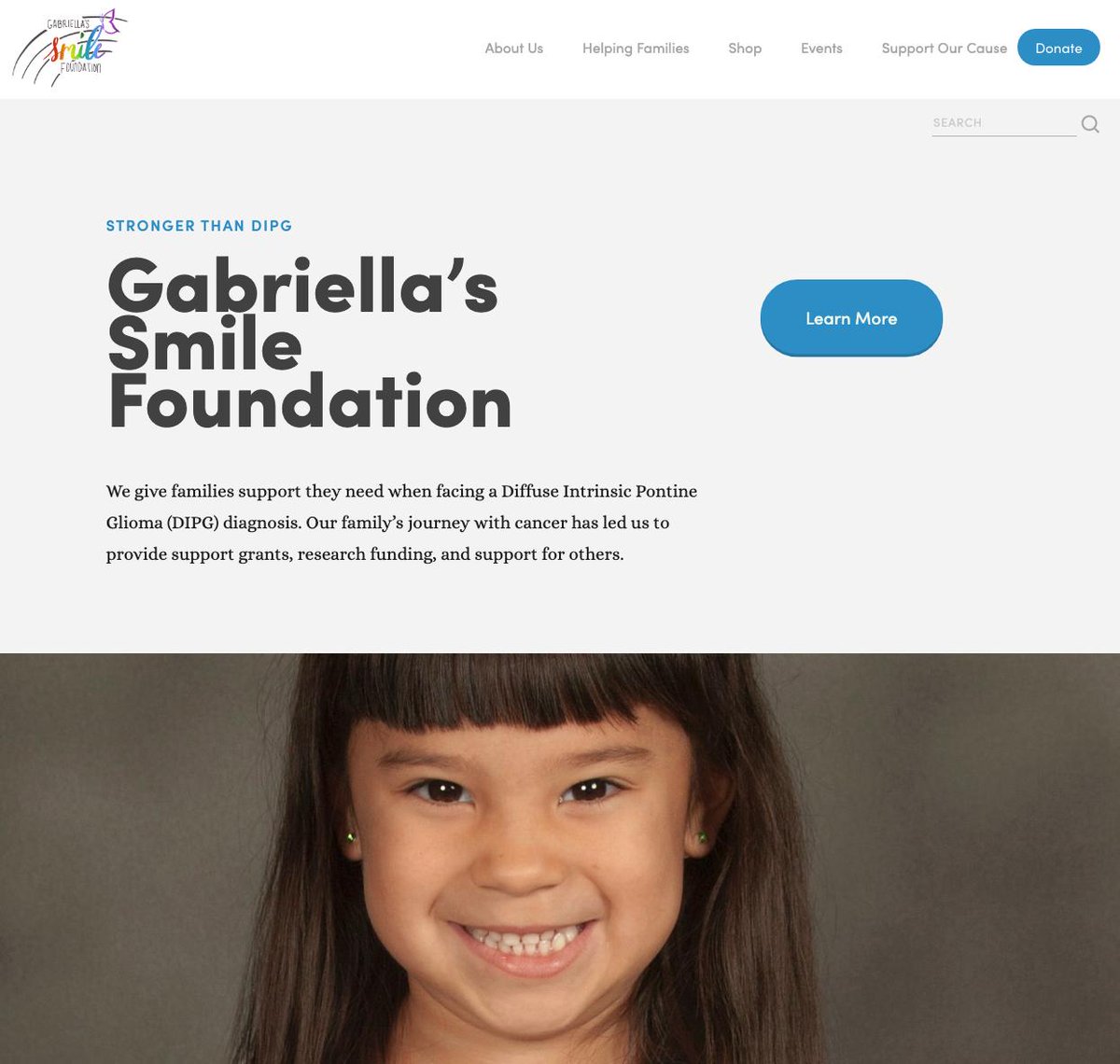 AustinGiveCamp's tweet photo. This year's event was able to support the #DIPG #Community through a website overhaul for @GabriellasSmile. Check it out! #ATX #GiveCamp #AustinGiveCamp https://t.co/xcDnbqAXfd