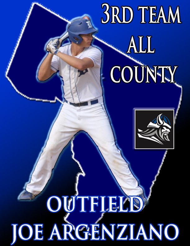 TaltyEdu's tweet photo. @nvdbaseball Congratulations to Joe Argenziano for his selection as a 3rd Team All-County Outfielder  @DemarestNv @ClosterBaseball @nyu_baseball  #nvdpride #norsemenbaseball @joeargenz @NJScom https://t.co/BF1bybXmxv