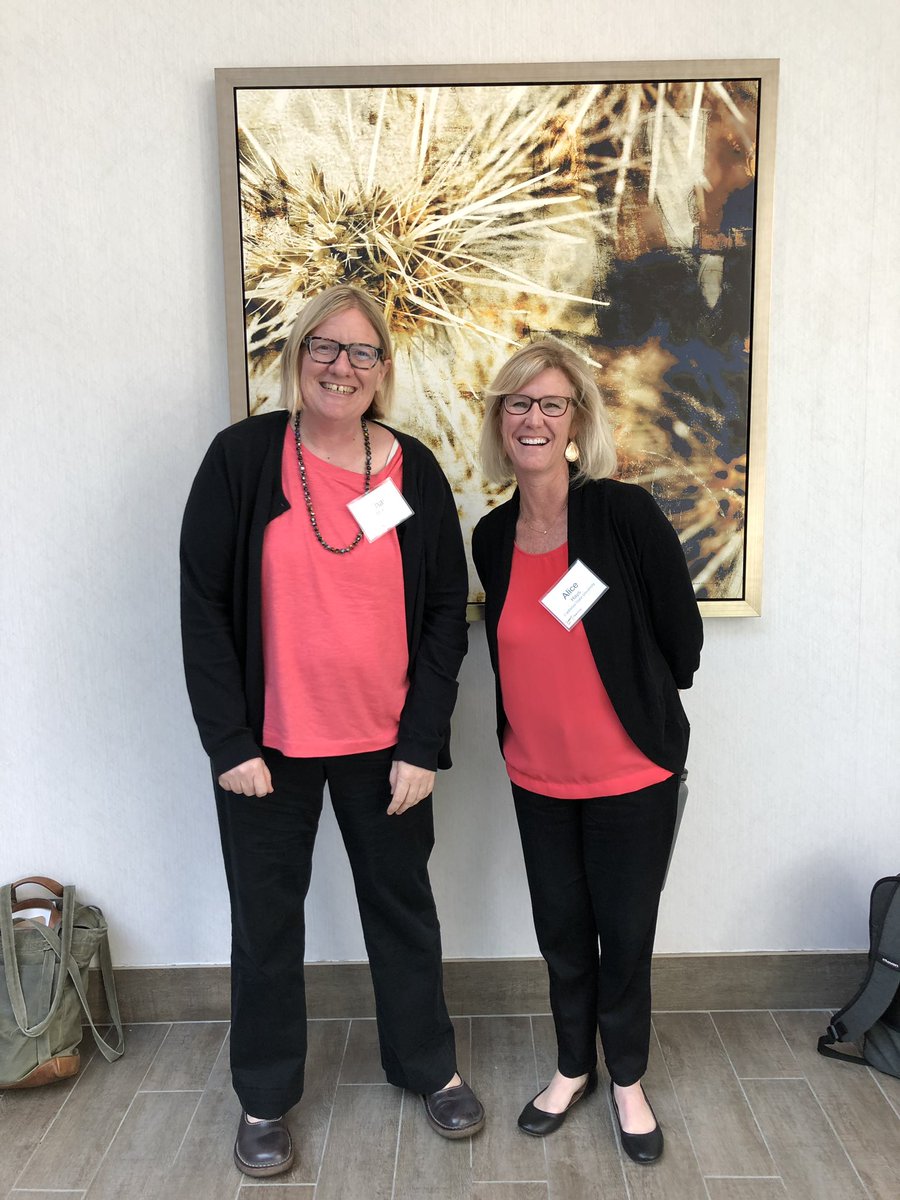 csubted's tweet photo. Unintentional twinning from @ChicoState and @csubted at the @TeachingWorks convening. #greatminds #23campuses #oneCalState https://t.co/pzyMXc3UY3
