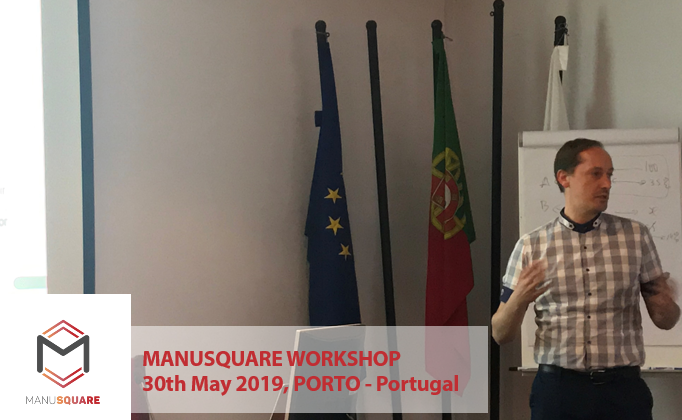 eumanusquare's tweet photo. Alessio Gugliotta (@_INNOVA_ ) updates the workshop participants on Digital Transformation in the Manufacturing Sector. #SupplyChainManagement #BusinesSupportServices #Marketplace #ResourceEfficiency https://t.co/fX8nRUrAK3