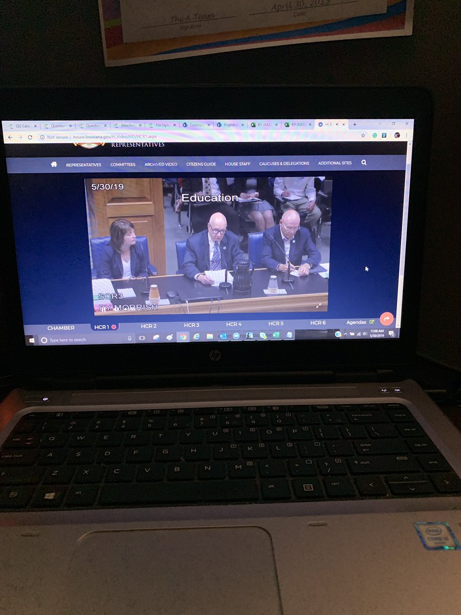 Watching a monumental vote to increase Louisiana’s MFP formula and ultimately increase funding to schools and teacher pay raises! Much needed Louisiana, don’t let us down reps! #louisianapolitics #teachersmatter