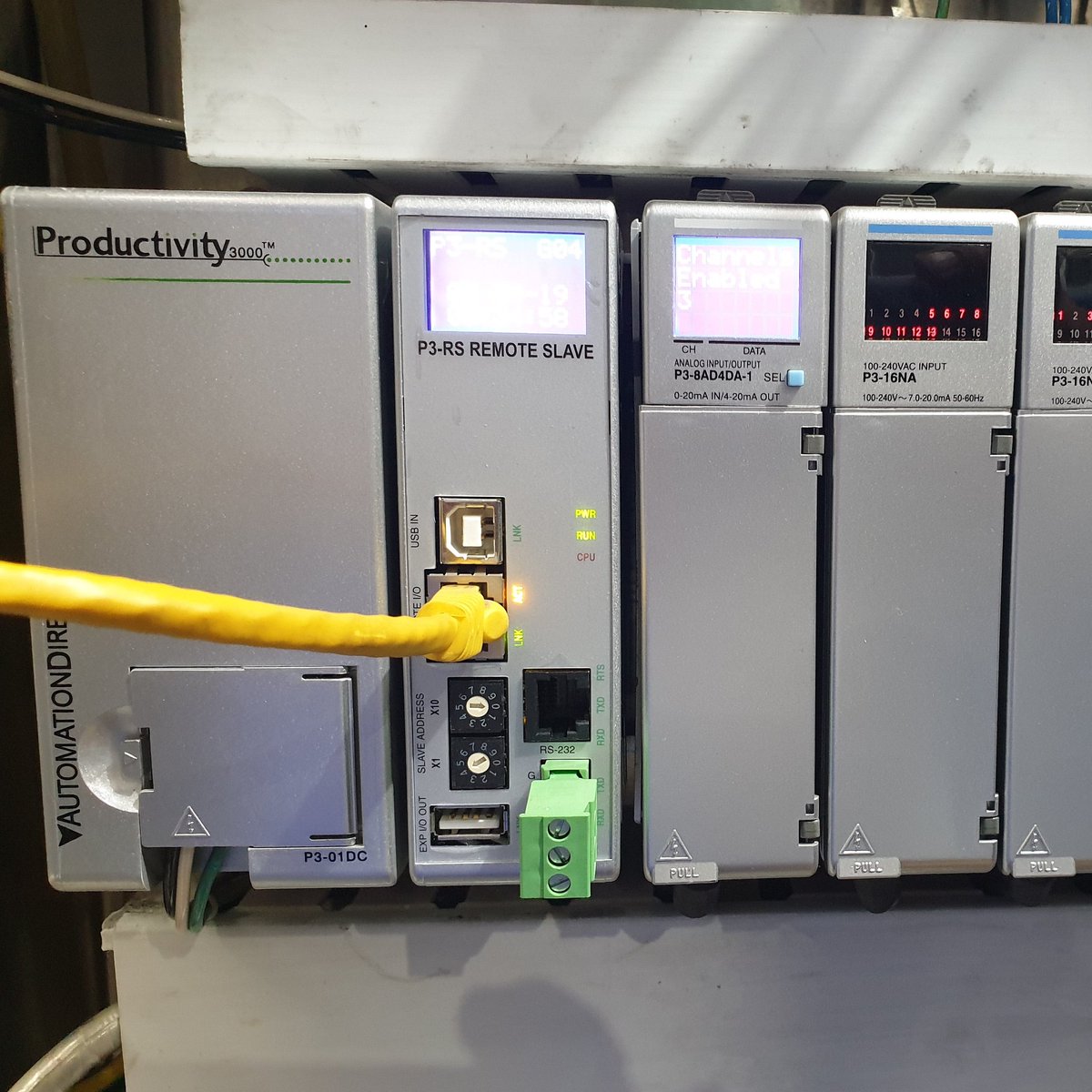 LamondeDotCom's tweet image. We&apos;ve been on site today showing a customer around the @AutomationDirec Productivity3000 system fitted to a machine they&apos;ve acquired.  #automation #AutomationDirect #productivityseries  #productivity3000