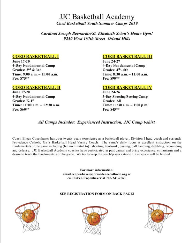 PC Girls Basketball (@pcgirlsbball) on Twitter photo Looking to work on your basketball skills this summer? Come join the Providence girls program during camps throughout June! Grades K-6 Coed camp at Cardinal Bernardin school, and 1st-9th at Providence! 🏀🏀 Sign up here: providencecatholic.org/athletics/yout… <a href="/PCHS_Celtics/">Providence Catholic</a> <a href="/PCHSGBK/">PC Girls Basketball</a> Looking to work on your basketball skills this summer? Come join the Providence girls program during camps throughout June! Grades K-6 Coed camp at Cardinal Bernardin school, and 1st-9th at Providence! 🏀🏀 Sign up here: providencecatholic.org/athletics/yout… <a href="/PCHS_Celtics/">Providence Catholic</a> <a href="/PCHSGBK/">PC Girls Basketball</a>