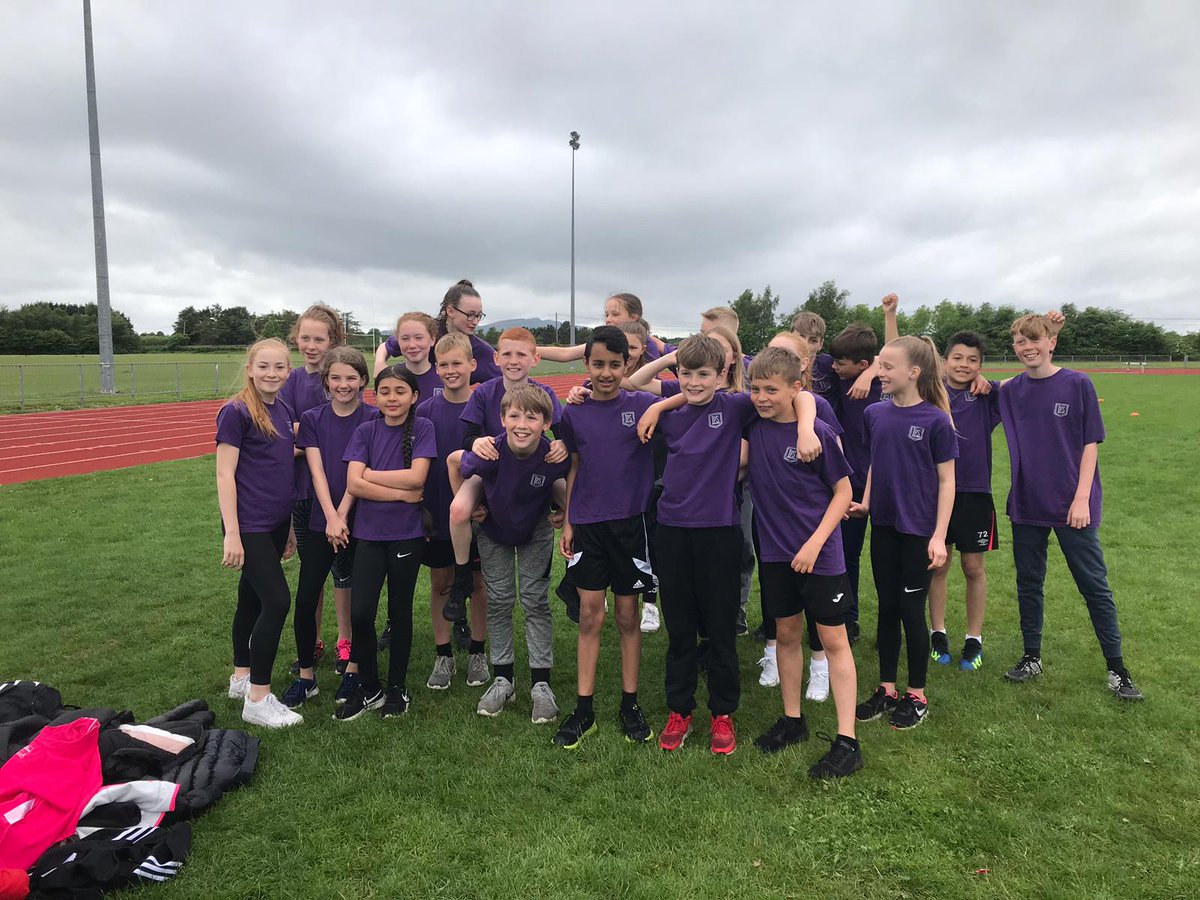 Absolutely delighted with the amazing success of out P6/7 athletics team today 🏅 #proud #teamwork #greatsports