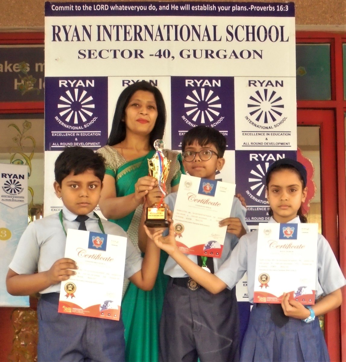 RyanIntlGrp's tweet photo. #RyanAchievers from @RyanIntlGrp have won a truckload of #goldmedals at the #NationalCyberOlympiad 2018-19, #InternationalMathematicsOlympiad 2018-19, &amp; #InternationalInformaticsOlympiad held by Science Olympiad Foundation &amp; @SZOlympiads. #RyanInternationalSchool. https://t.co/vWLvNZeXNN