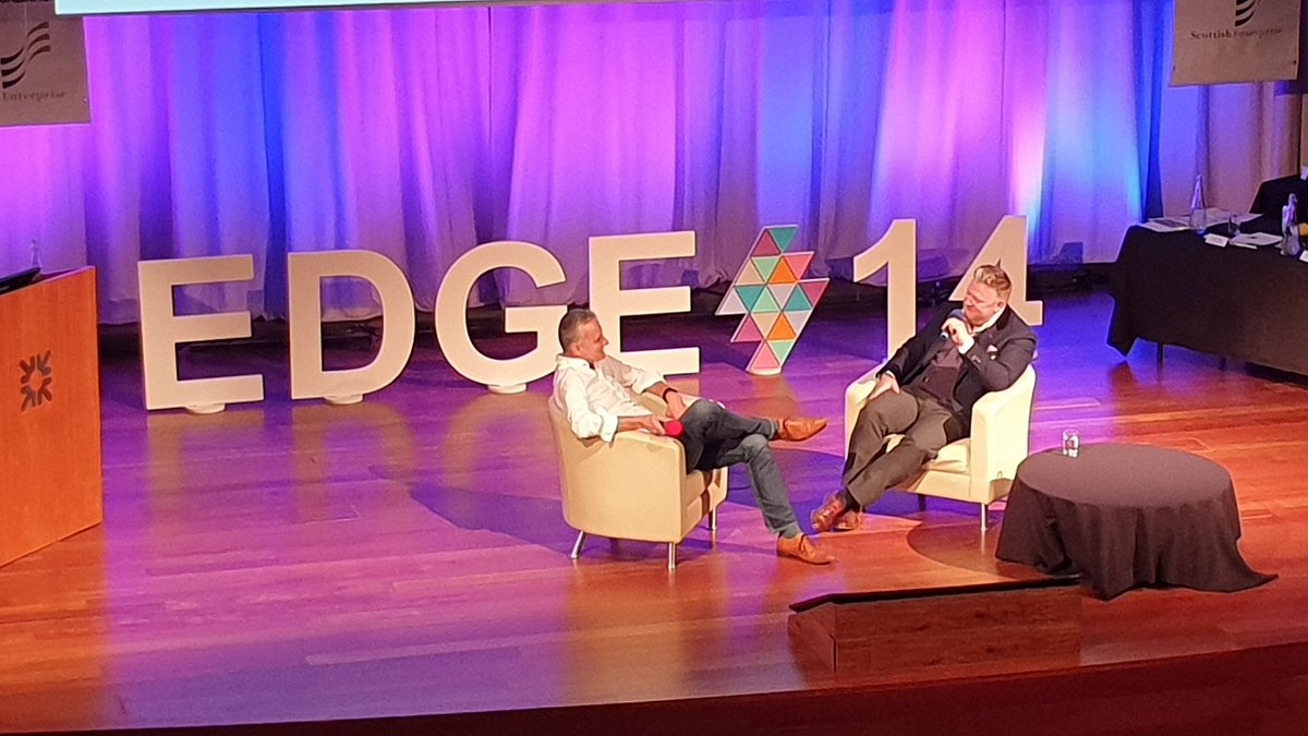ScottishEDGE's tweet photo. Inspirational stuff as @SimonHannah1 of @JWFilshill explains that working with @ScottishEDGE has inspired him to start another business that will serve as an educational platform for Food and Drink professionals all over Scotland. 👍 https://t.co/DXgILqVVrt
