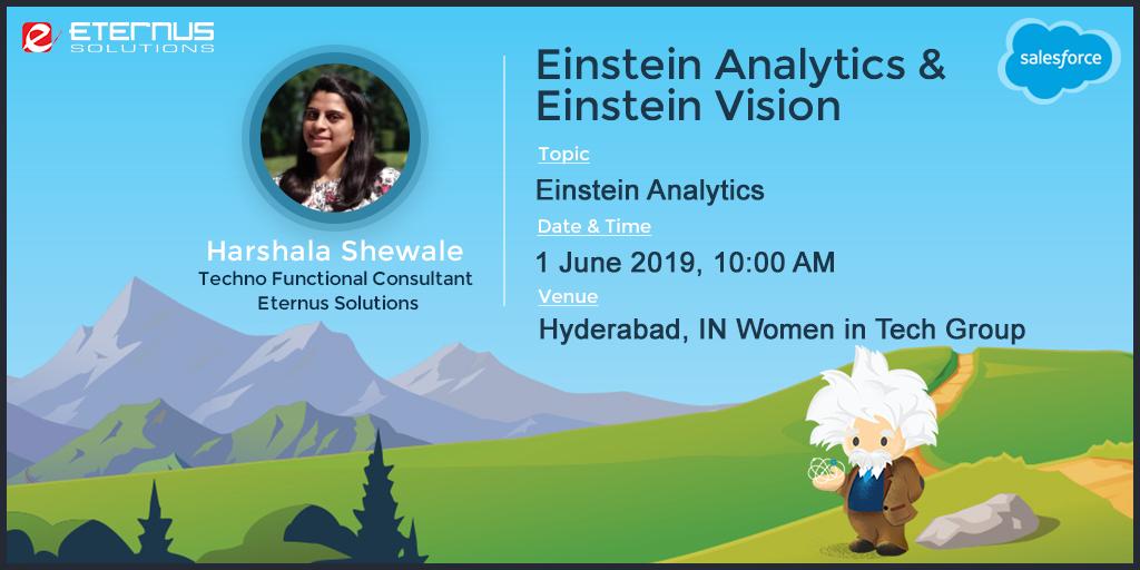 nowinfobeans's tweet photo. 'Speaker Announcement'
Learn the capabilities of Einstein analytics, the development of custom intelligent analytics app and lots more with @HarshalaShewale at Hyderabad IN, Women In Tech Group on June 1, 2019
#womenintech #einsteinanalytics #salesforce #salesforceohana https://t.co/c5v0a2F2Xu