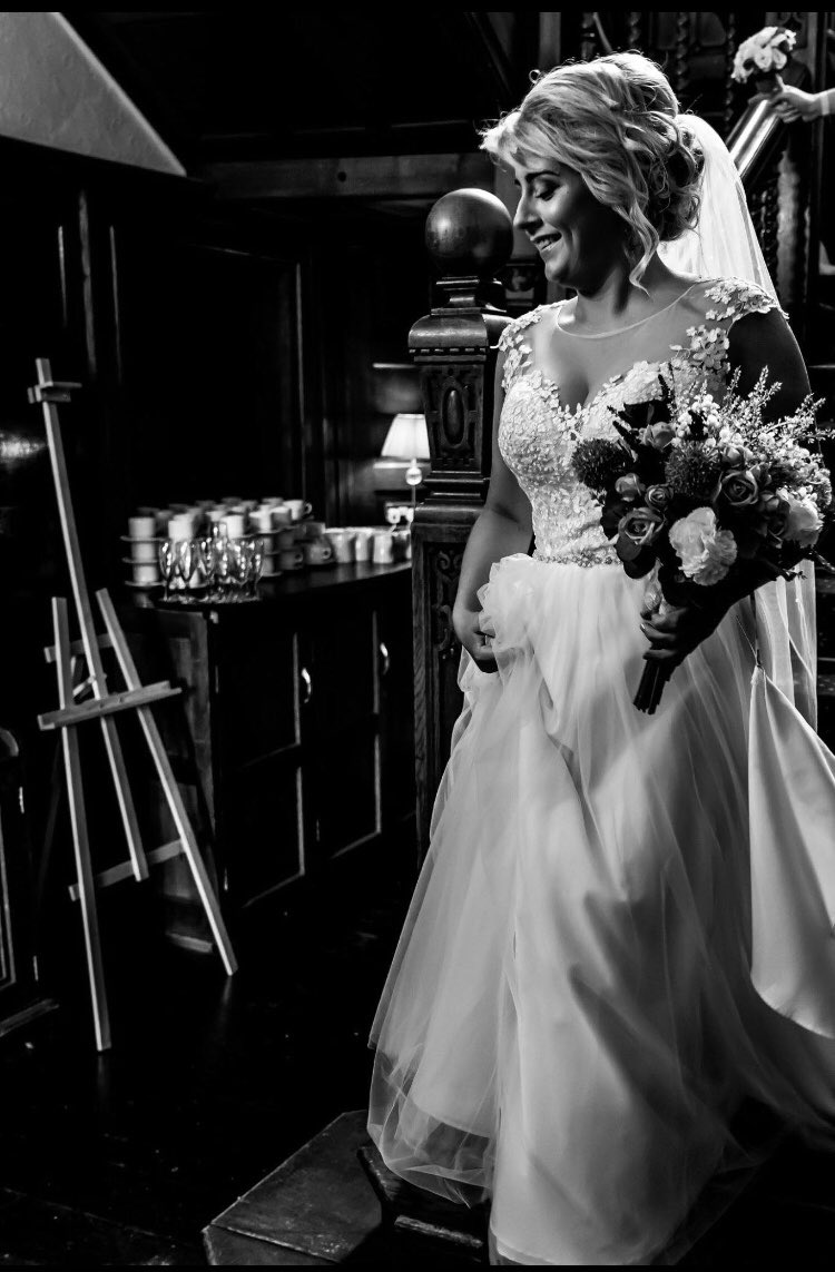 Here comes my bride Abbie 🖤 <a href="/BWHigherTrapp/">Higher Trapp Hotel</a> <a href="/UKMaggieSottero/">Maggie Sottero Designs - UK</a> <a href="/maggiesottero/">Maggie Sottero Designs</a> #wedding #bride