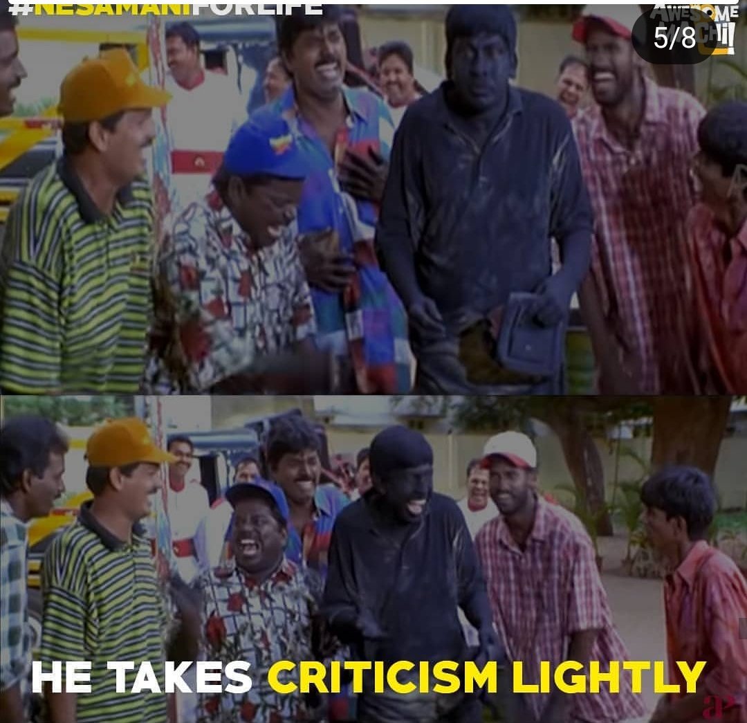 Vethanathanvk's tweet photo. Things we should learn frm him...🤗😅😗

#Pray_for_Neasamani  get well soon nesa.😥 https://t.co/jIQblgRTvU
