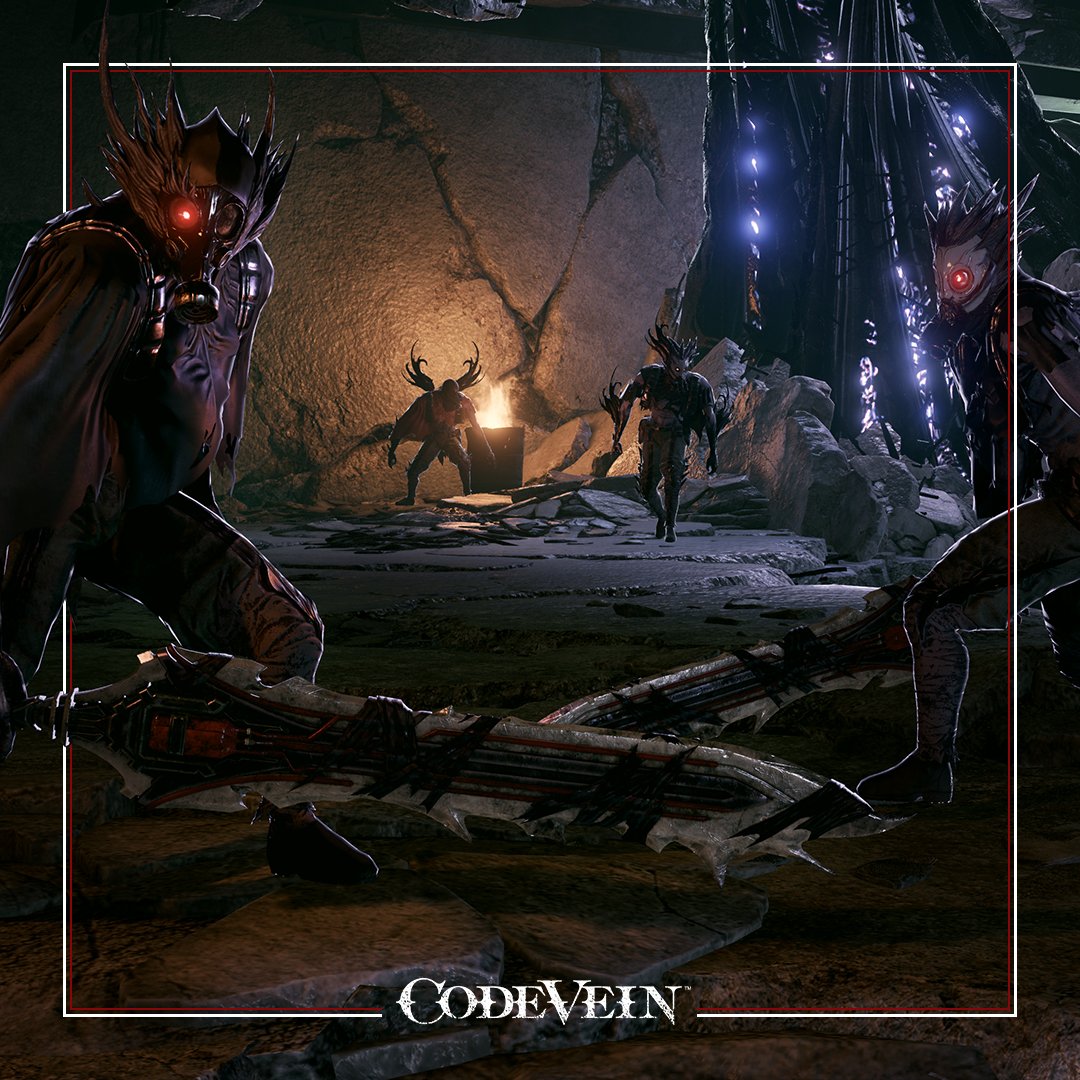 BandaiNamcoUK's tweet image. We've managed to find 20 MORE codes (10 PS4/10 XBONE) to give away for the CODE VEIN Network Test!

Follow us, RT &amp;amp; like this tweet, then leave a reply with your platform of choice to enter.

Winners will be picked tonight at 11pm UK time! UK &amp;amp; IRE only.