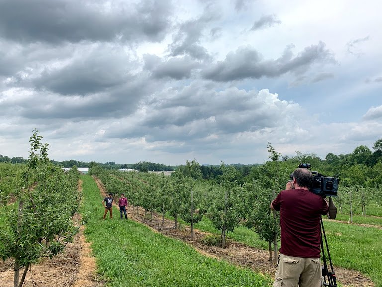 CarlaPSUExt's tweet image. Great day working on a #pacider story with @69News #pennstateextension @agsciences