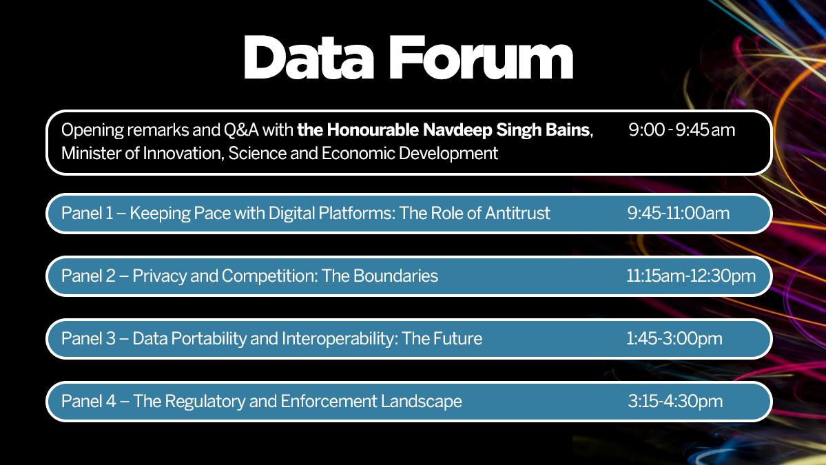 CompBureau's tweet image. There’s only one hour before the start of the #DataForum! 🕘

Here’s today’s agenda: bit.ly/2EHahfK 

Which session will you be streaming? bit.ly/2McgFSn