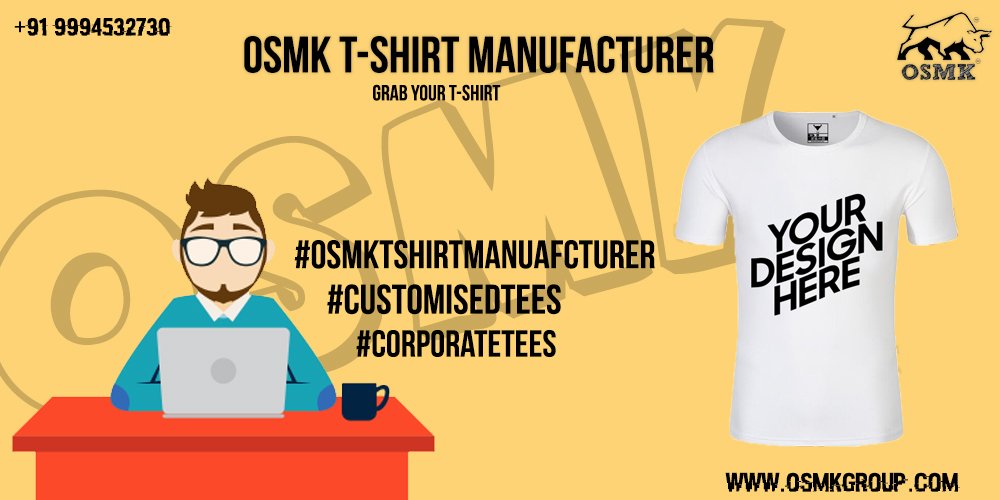 osmkgroup's tweet photo. OSMK T-SHIRT MANUFACTURER ....Grab your tees with us .... More info - https://t.co/gOKypD1jiO #osmk #osmkgroup #osmktshirtmanufacturer #tshirtmanufacturer #corporatestshirt #tees #customisedtees https://t.co/NNcSYP68ha