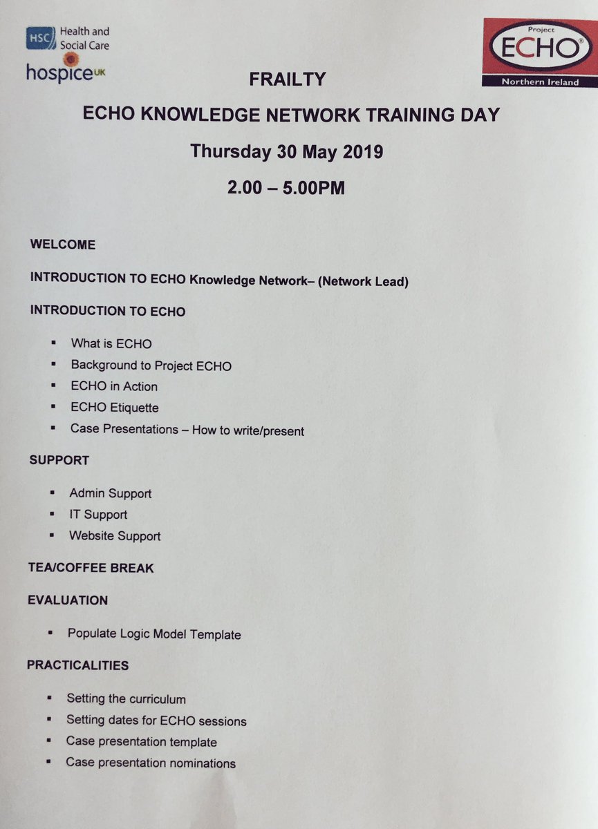 martinh31dl's tweet photo. .#Calmbeforethestorm All set for our Frailty Network @NIProjectECHO Training Day at 2.00pm : Great to see ICP workplan progressing : working in partnership, building on our assets and joining the dots #fitforfrailty #icpchange #deliveringtogether https://t.co/vS2GIUPLOO