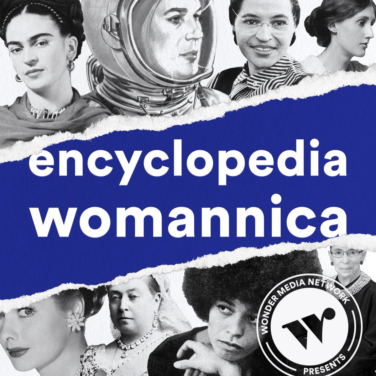 The sharp, fun founders of <a href="/wmnmedia/">Wonder Media Network</a> have a fantastic answer for all the times you sat in history class wondering, “Where the ladies at?” A new podcast that fills in the gaps: Encyclopedia Womannica. Trailer out now wherever you listen: podcasts.apple.com/us/podcast/enc…