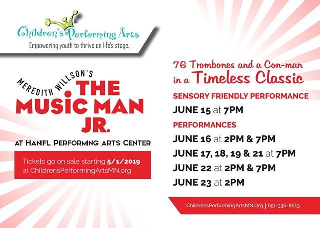 Win 4 Tickets to The Music Man Jr.! bit.ly/2YY3WUG