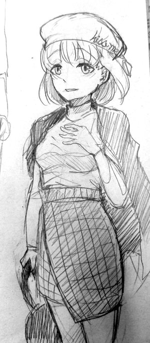 #わたモテ #Watamote 
手繪上課也能畫,真棒? 