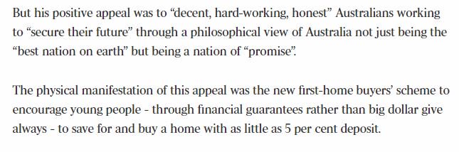 peter124u's tweet image. Dennis Shanahan, Political Editor of @australian (a Newscorpse paper) has difficulty with the "Promise of Australia" too

Is it home ownership?

Maybe it's just another meaningless slogan from the PM - the #SloganBogan ?

#auspol
