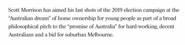 peter124u's tweet image. Dennis Shanahan, Political Editor of @australian (a Newscorpse paper) has difficulty with the "Promise of Australia" too

Is it home ownership?

Maybe it's just another meaningless slogan from the PM - the #SloganBogan ?

#auspol