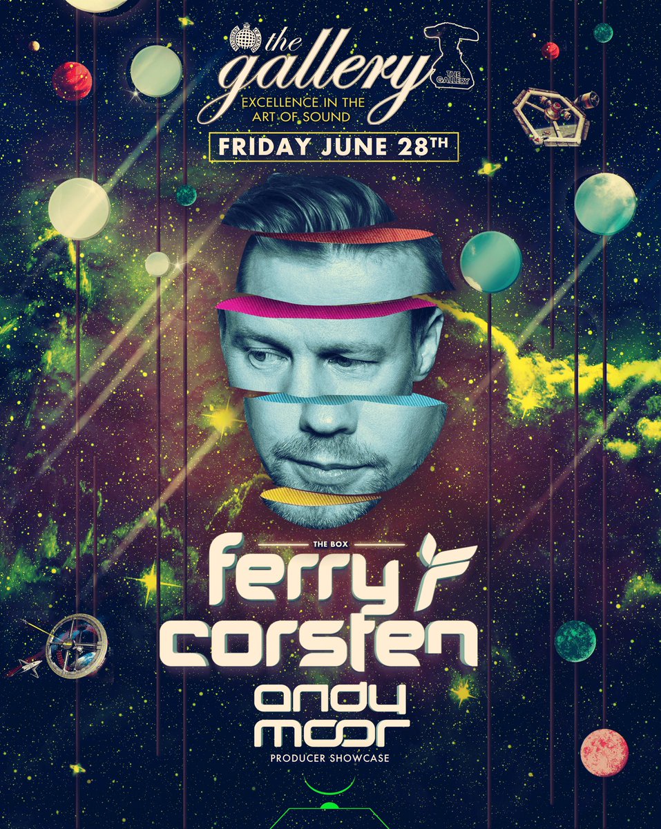 Once safely back on dry land after the <a href="/FerryCorsten/">Ferry Corsten</a> boat party, there comes the main event at <a href="/Ministry_Club/">Ministry of Sound Club</a> – with <a href="/DJAndyMoor/">Andy Moor</a> joining Ferry in The Box.