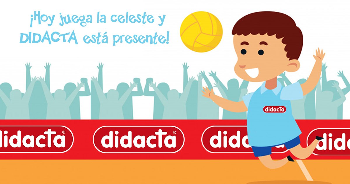 DidactaUy's tweet photo. A las 13 hrs nuestros muchachos de la #Sub20 se enfrentan a #NuevaZelanda y en #Didacta ya estamos pront@s para alentarnos porque cuando juega la #Celeste es 🎉🎉 siempre!!

#MundialSub20 #Polonia2019 

#DidactaPresente #HábitosSaludables
#DidactaApoyaelDeporte https://t.co/OuACKQYT7L